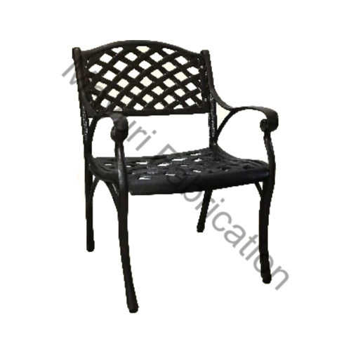 Cast Chair & Table Set | PVD -SS