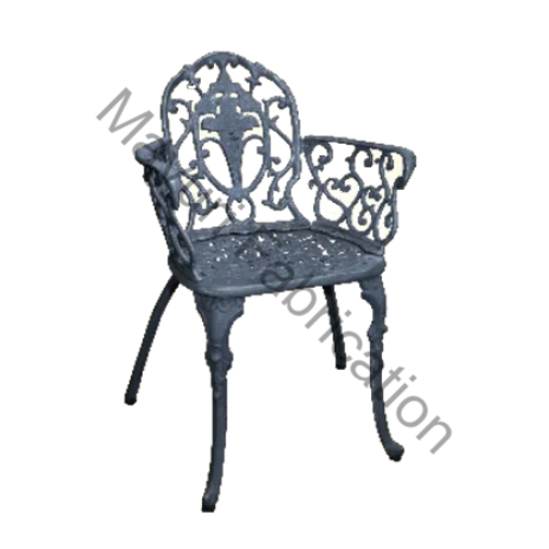 Cast Chair & Table Set | PVD -SS