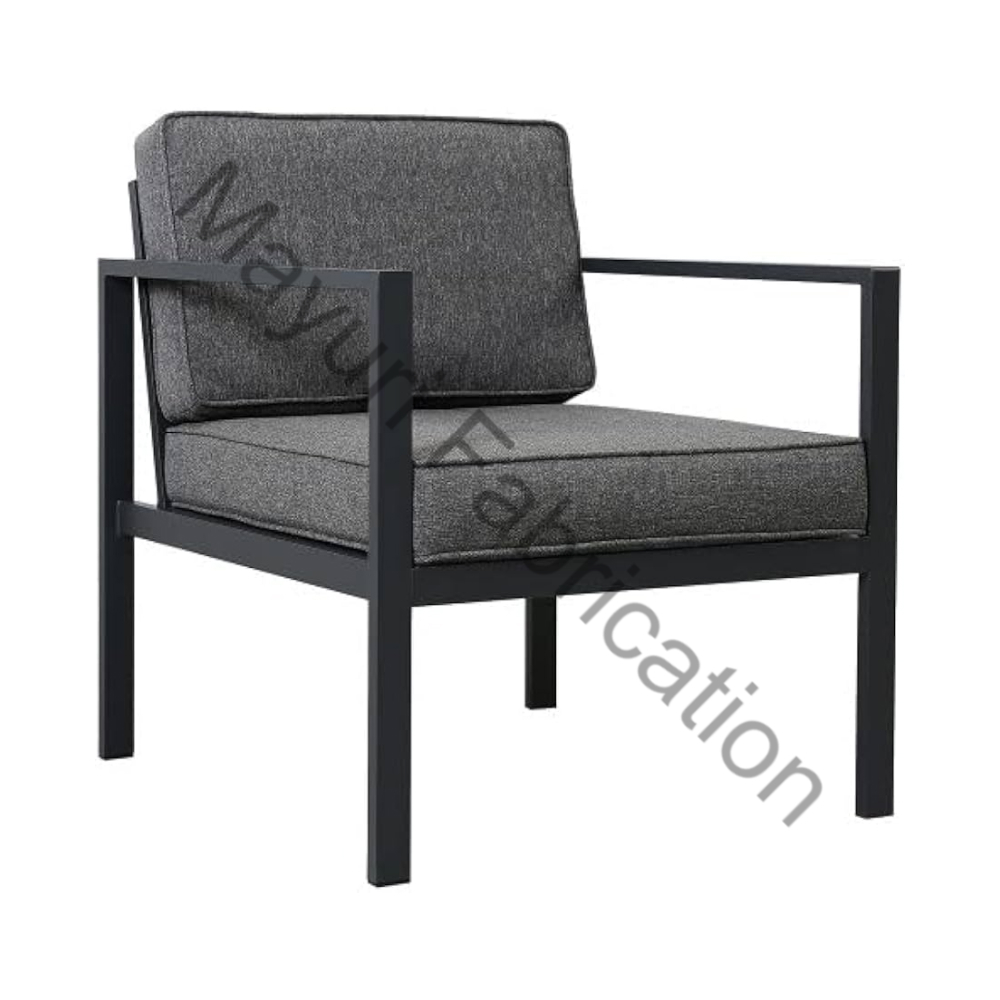 Meta Sofa Single Seater | PVD / SS