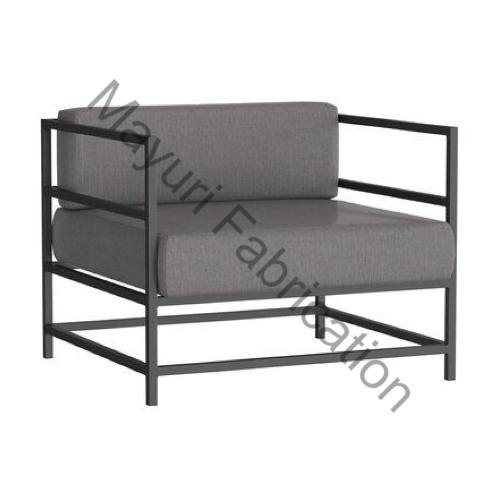 Meta Sofa Single Seater | PVD / SS