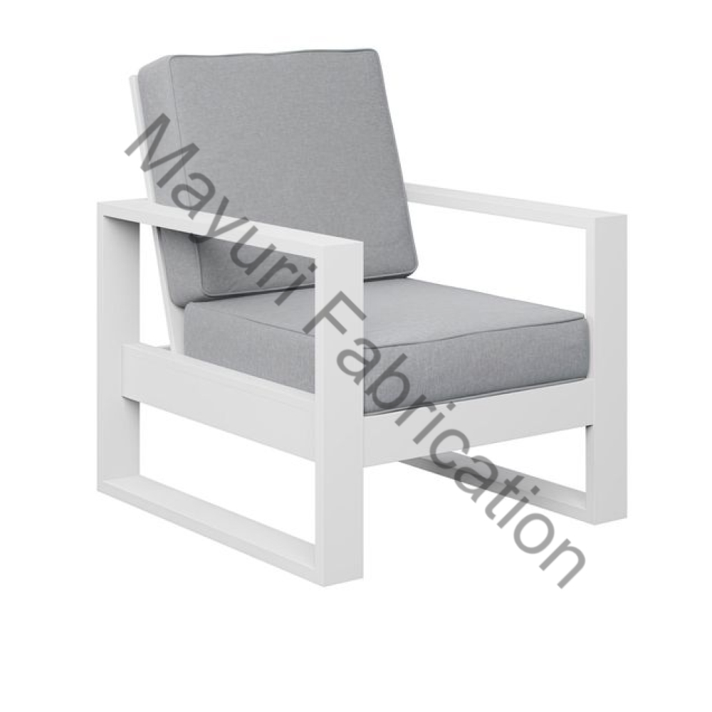 Meta Sofa Single Seater | PVD / SS
