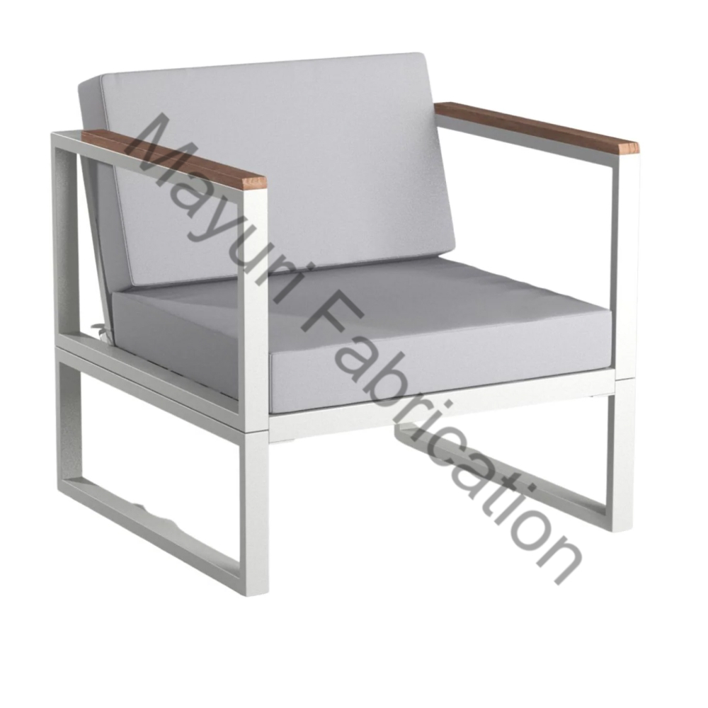 Meta Sofa Single Seater | PVD / SS