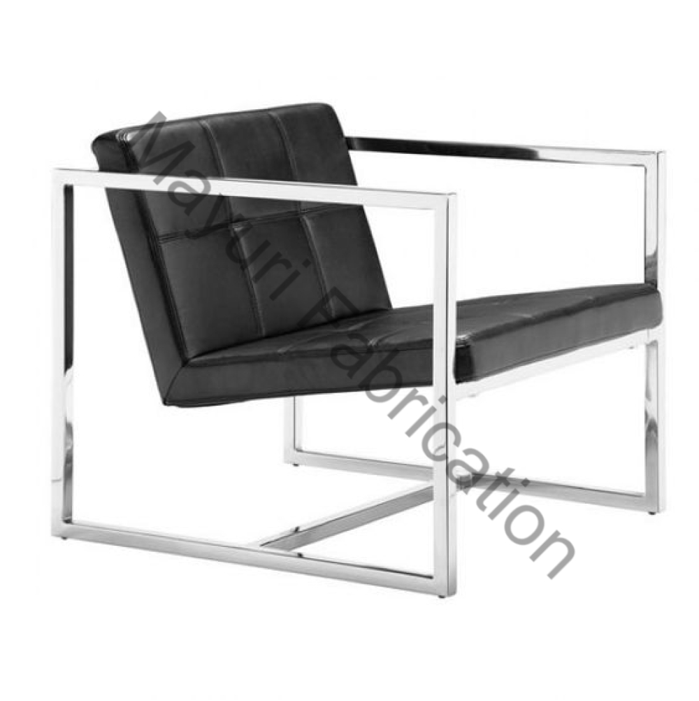 Meta Sofa Single Seater | PVD / SS