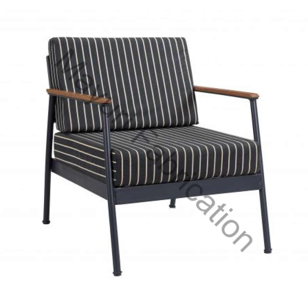 Meta Sofa Single Seater | PVD / SS