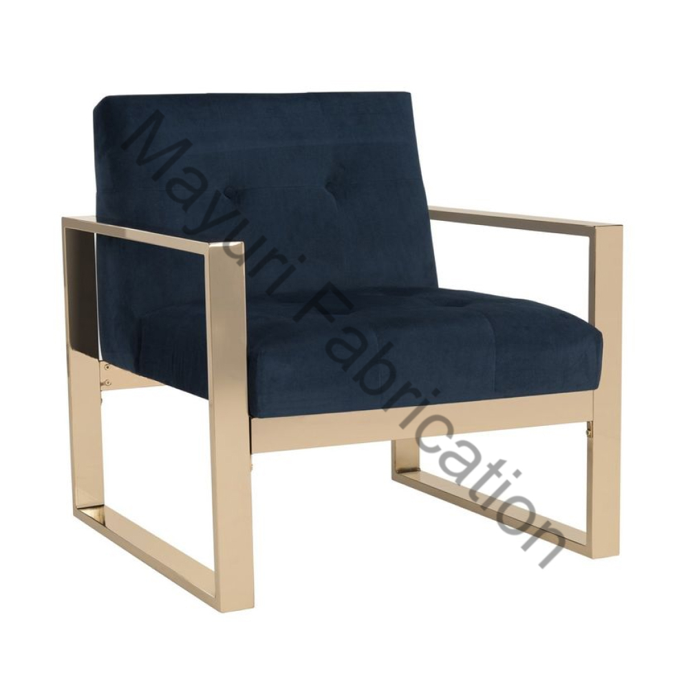 Meta Sofa Single Seater | PVD / SS