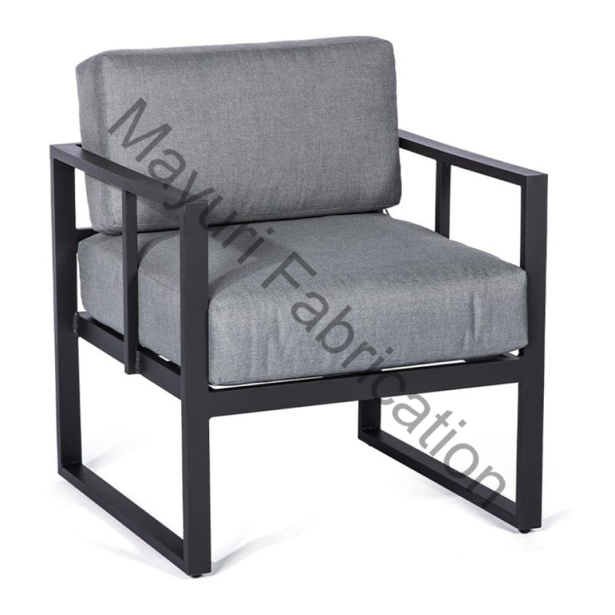 Meta Sofa Single Seater | PVD / SS