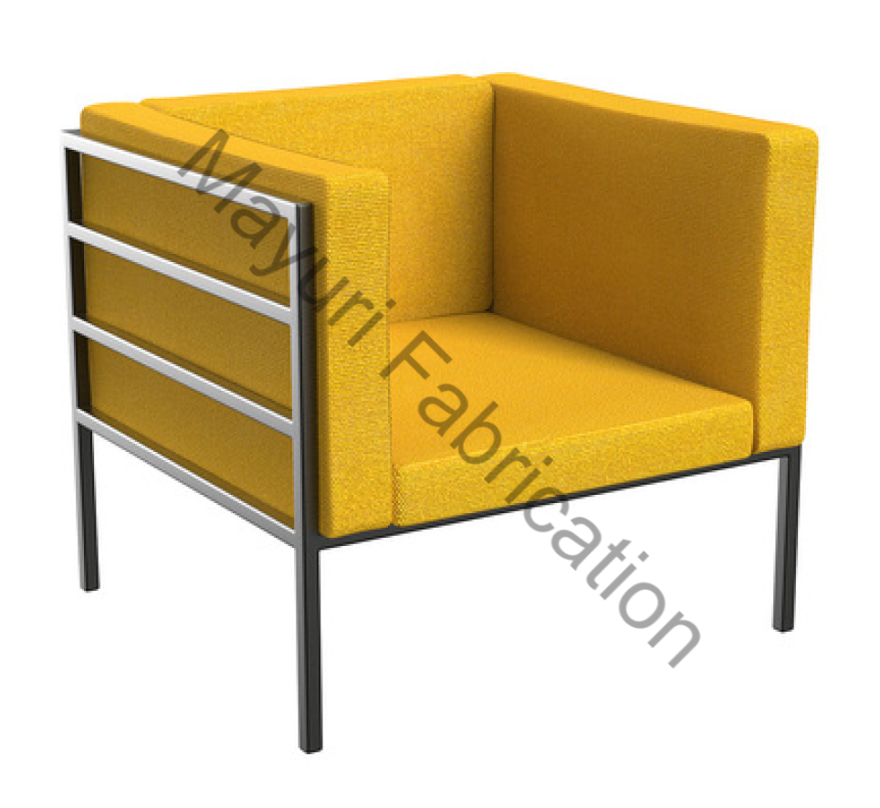 Meta Sofa Single Seater | PVD / SS