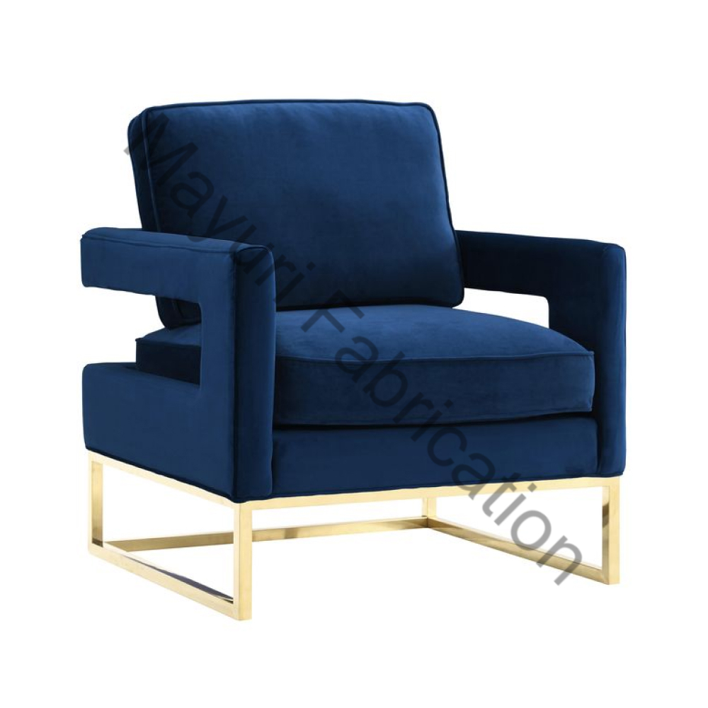 Meta Sofa Single Seater | PVD / SS