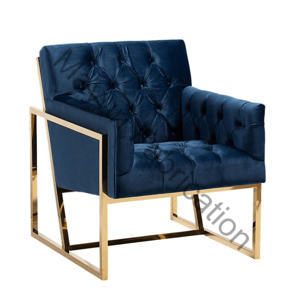 Meta Sofa Single Seater | PVD / SS