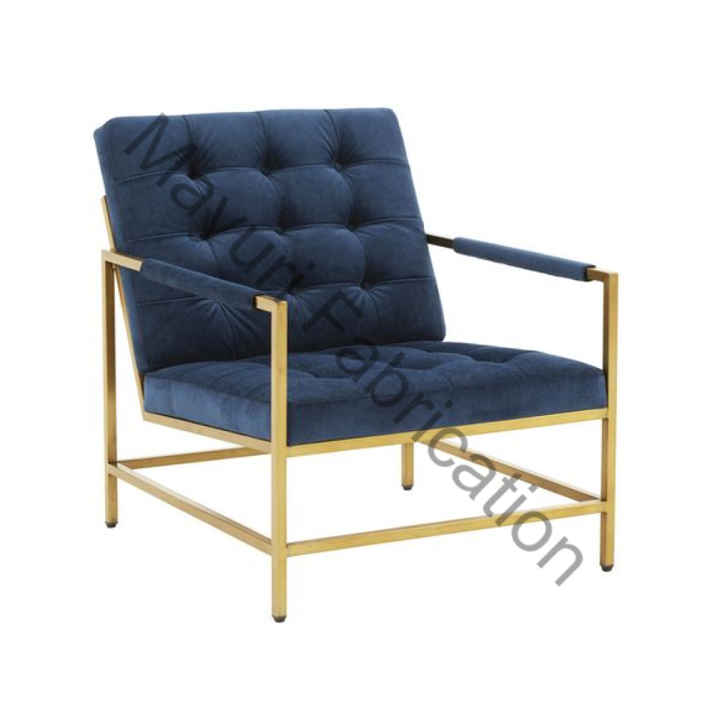 Meta Sofa Single Seater | PVD / SS