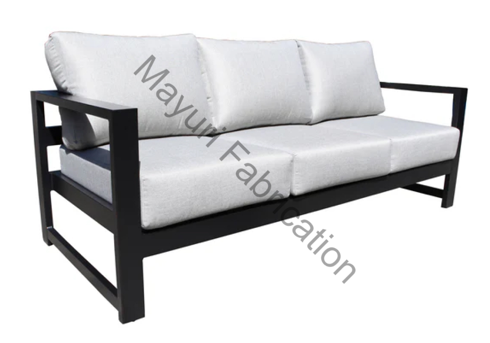 Metal Sofa Three Seater | PVD / SS
