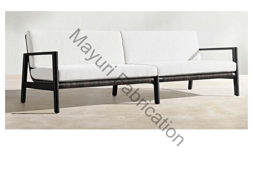 Metal Sofa Three Seater | PVD / SS