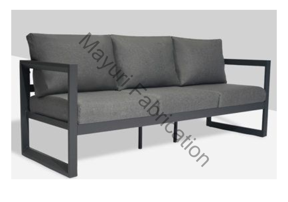 Metal Sofa Three Seater | PVD / SS