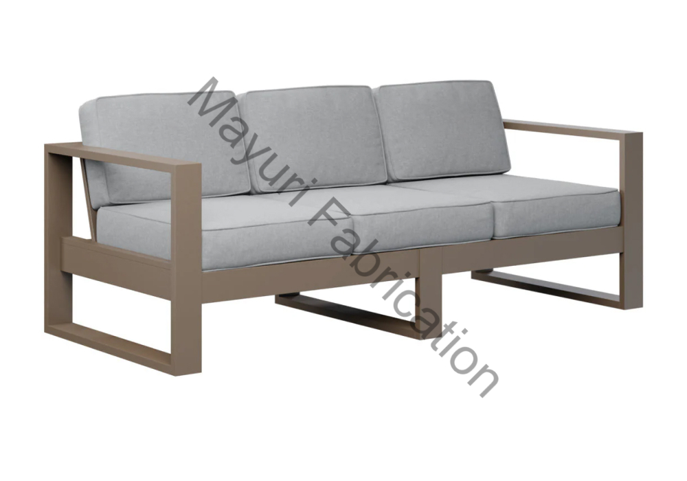 Metal Sofa Three Seater | PVD / SS