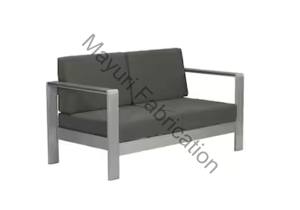 Meta Sofa Two Seater | PVD / SS
